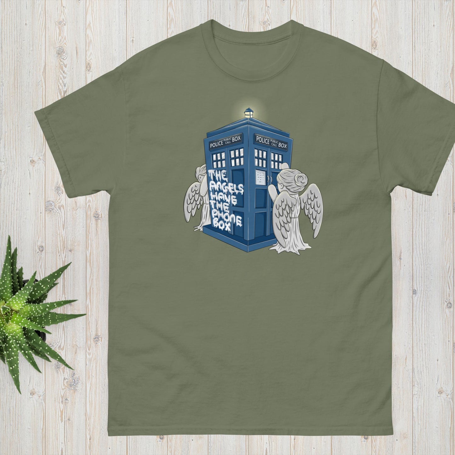 Doctor Who "The Angels Have the Phone Box" T-Shirt