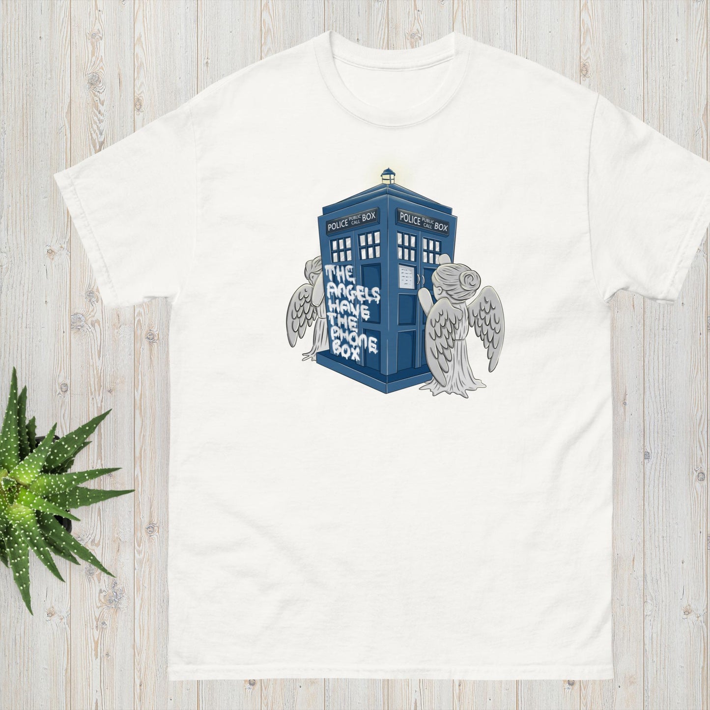 Doctor Who "The Angels Have the Phone Box" T-Shirt