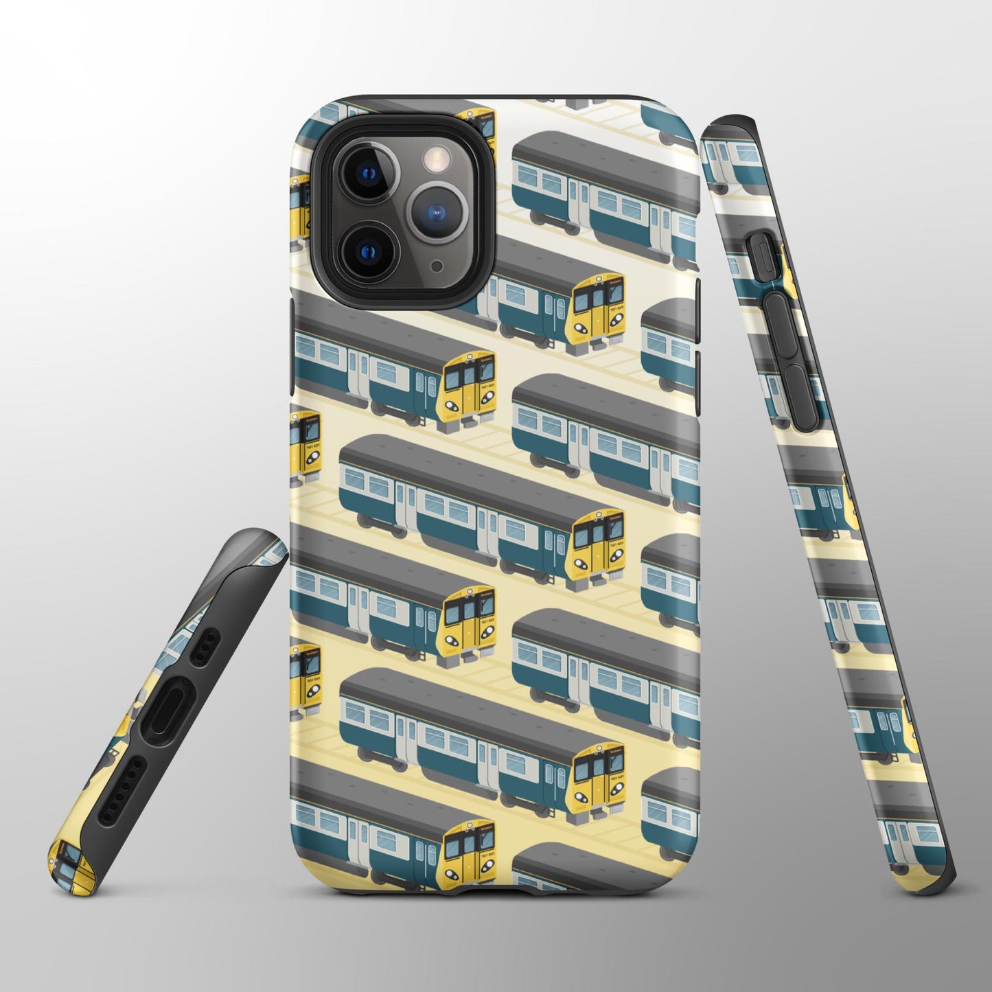 Merseyrail Class 507 BR Blue Phone Case - iPhone