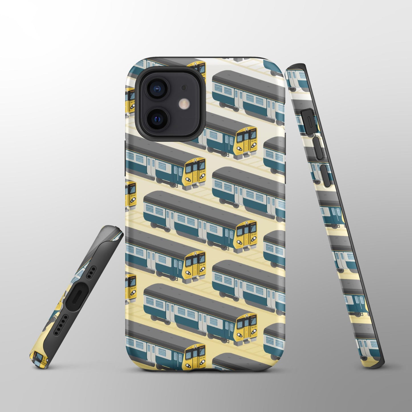 Merseyrail Class 507 BR Blue Phone Case - iPhone