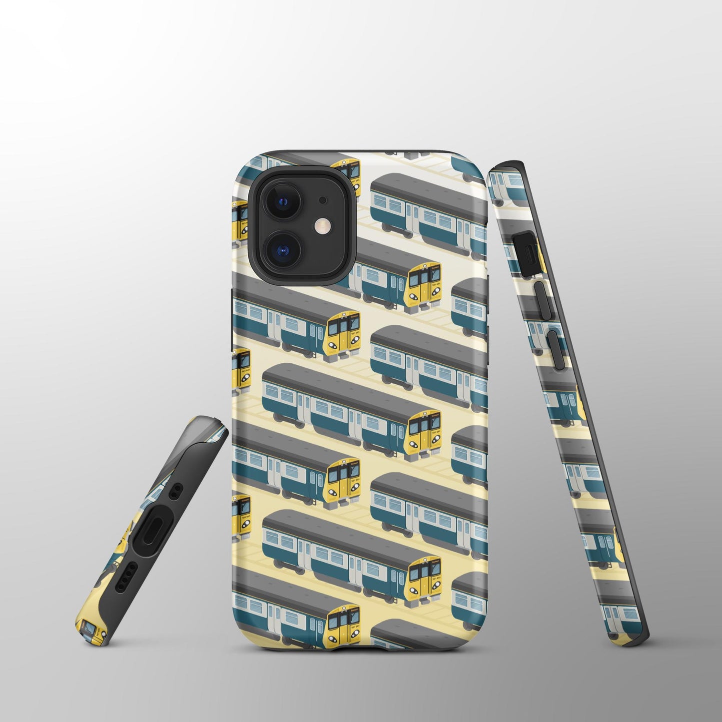 Merseyrail Class 507 BR Blue Phone Case - iPhone