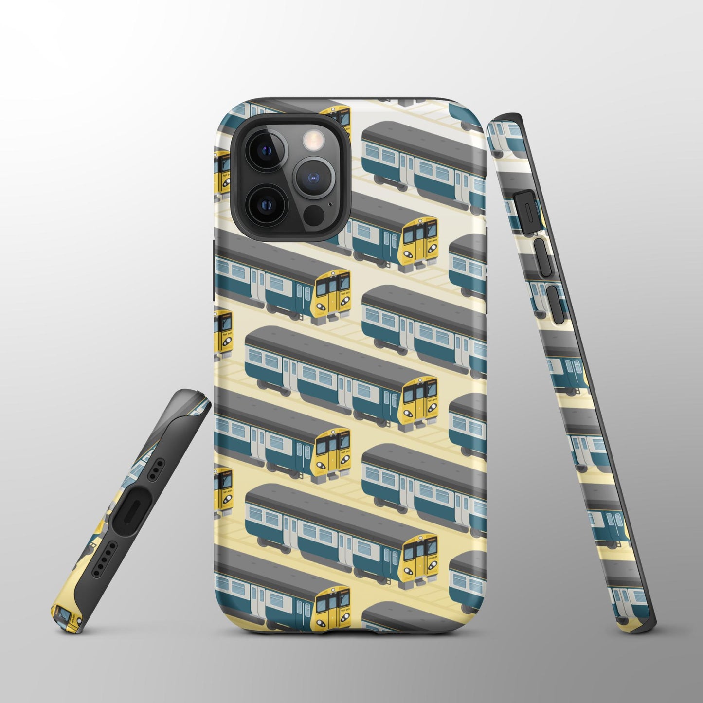 Merseyrail Class 507 BR Blue Phone Case - iPhone