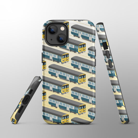 Merseyrail Class 507 BR Blue Phone Case - iPhone