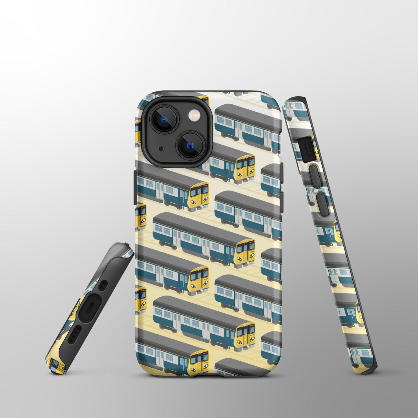 Merseyrail Class 507 BR Blue Phone Case - iPhone