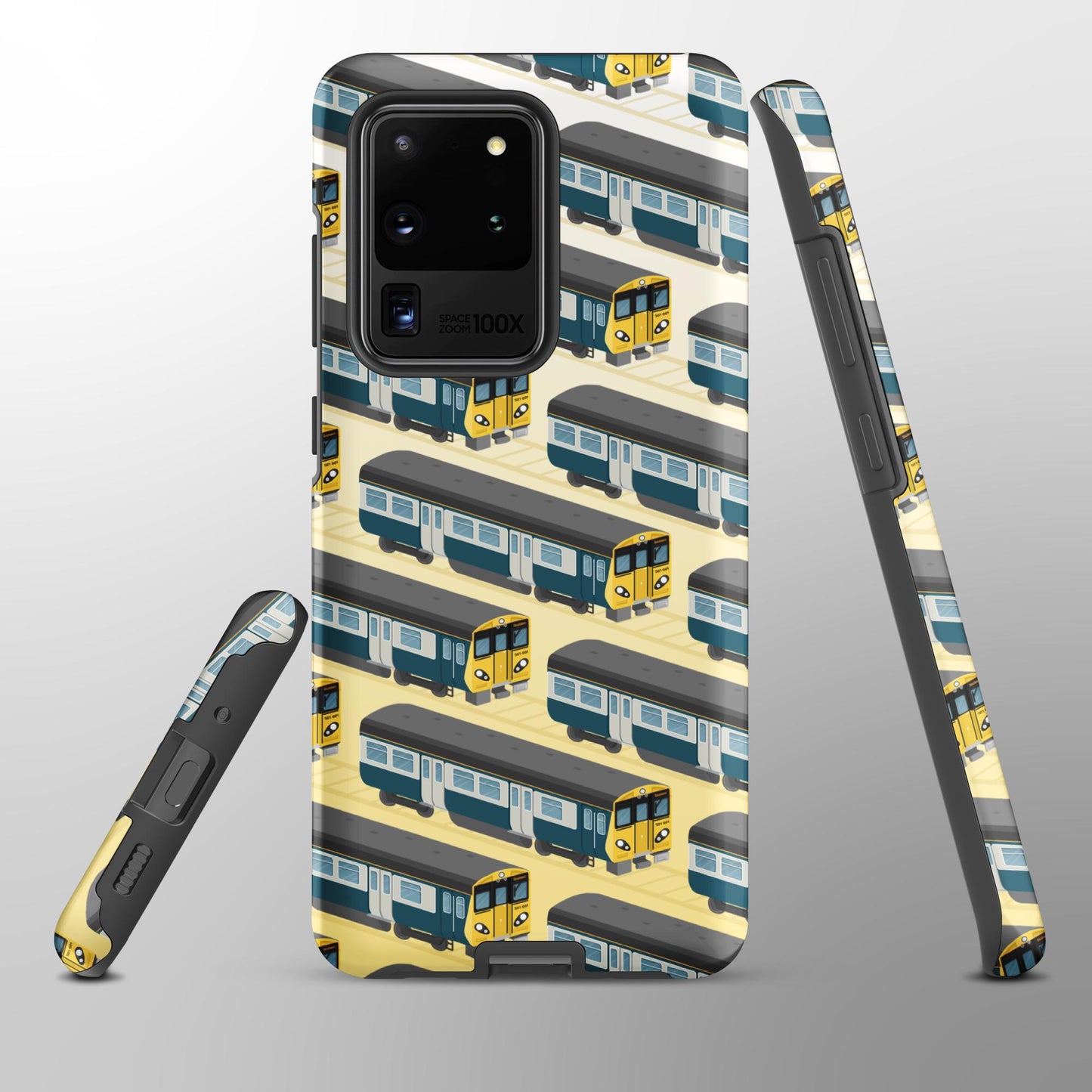 Merseyrail Class 507 BR Blue Phone Case - Samsung