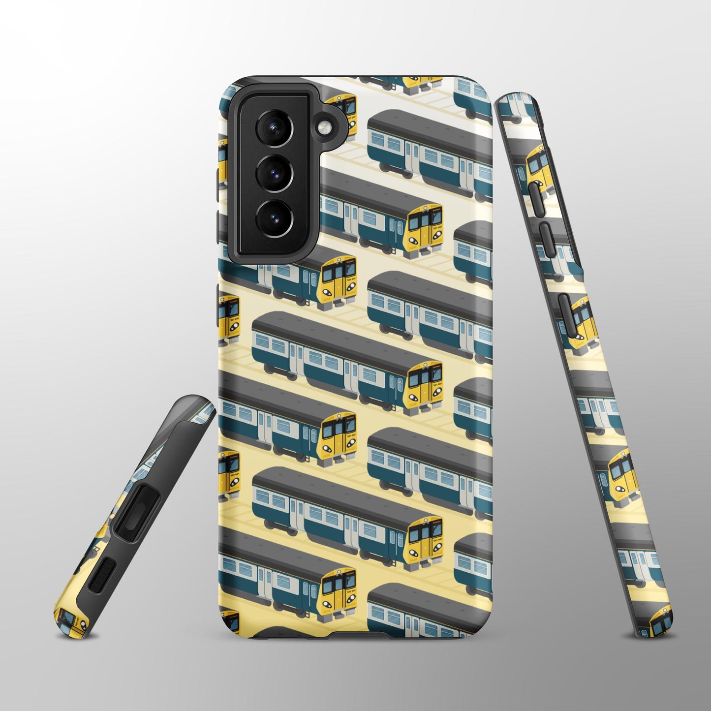 Merseyrail Class 507 BR Blue Phone Case - Samsung