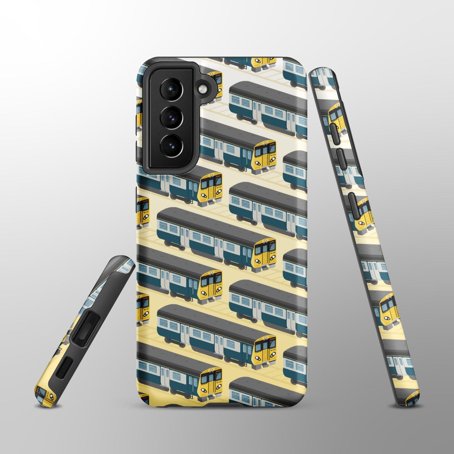 Merseyrail Class 507 BR Blue Phone Case - Samsung