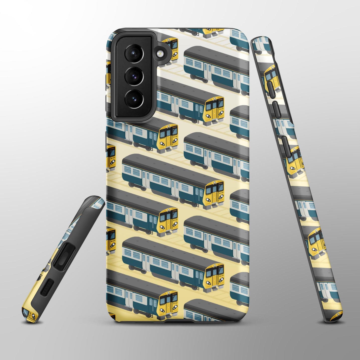 Merseyrail Class 507 BR Blue Phone Case - Samsung