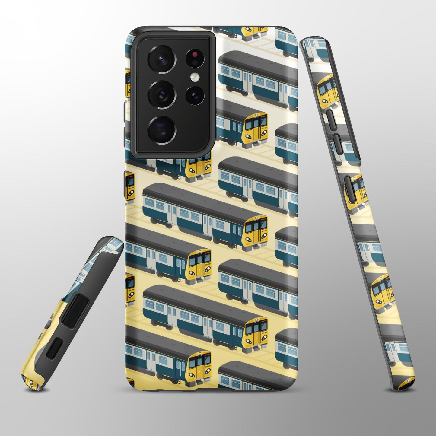 Merseyrail Class 507 BR Blue Phone Case - Samsung