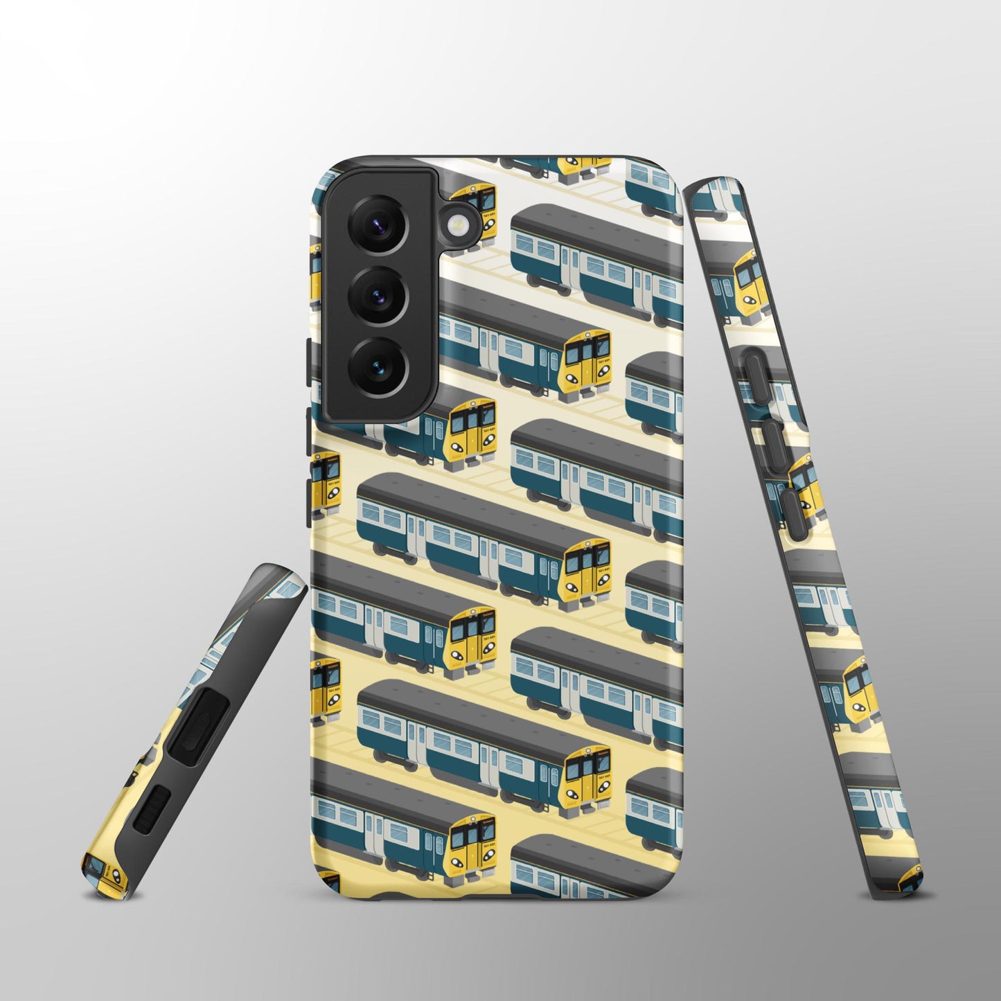 Merseyrail Class 507 BR Blue Phone Case - Samsung