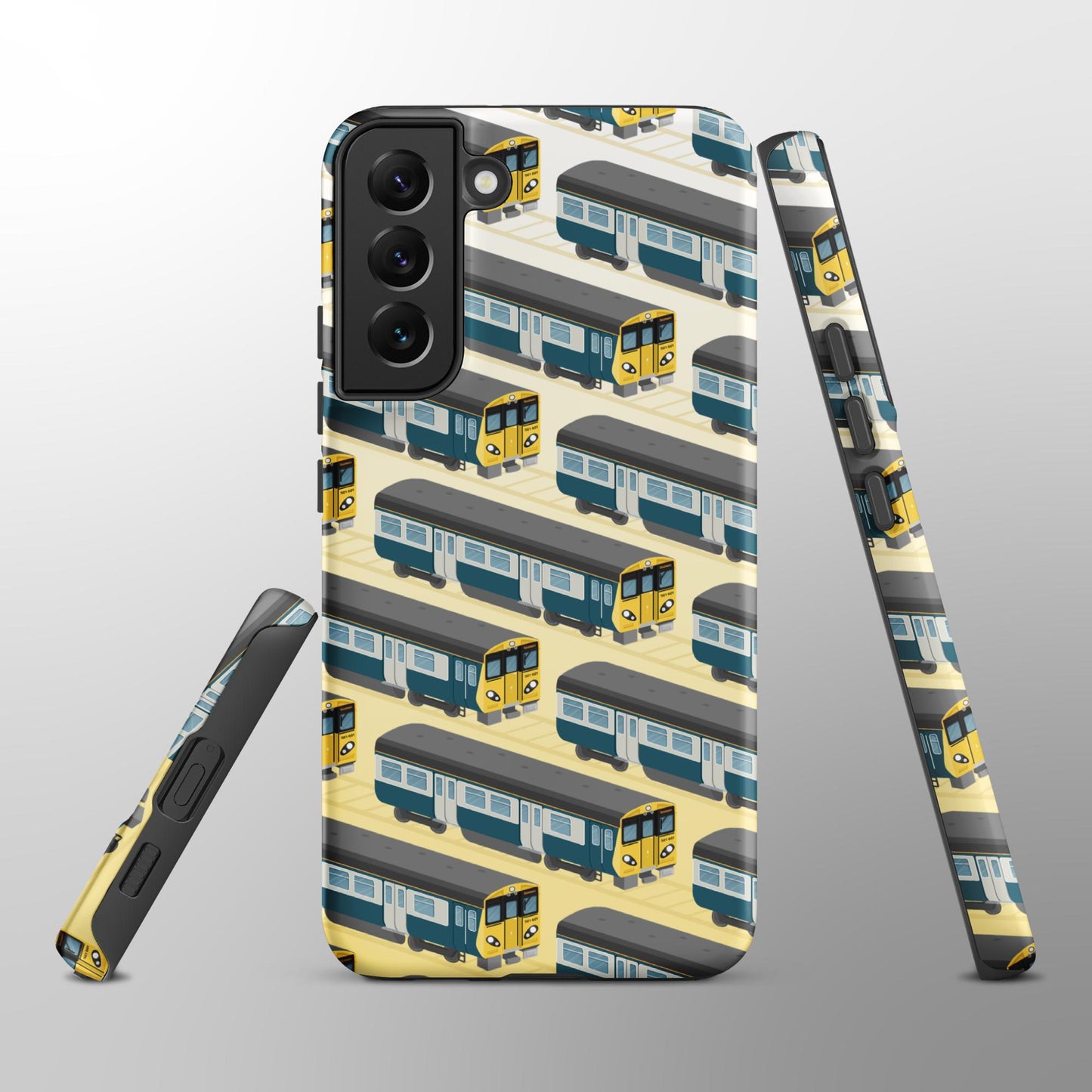 Merseyrail Class 507 BR Blue Phone Case - Samsung