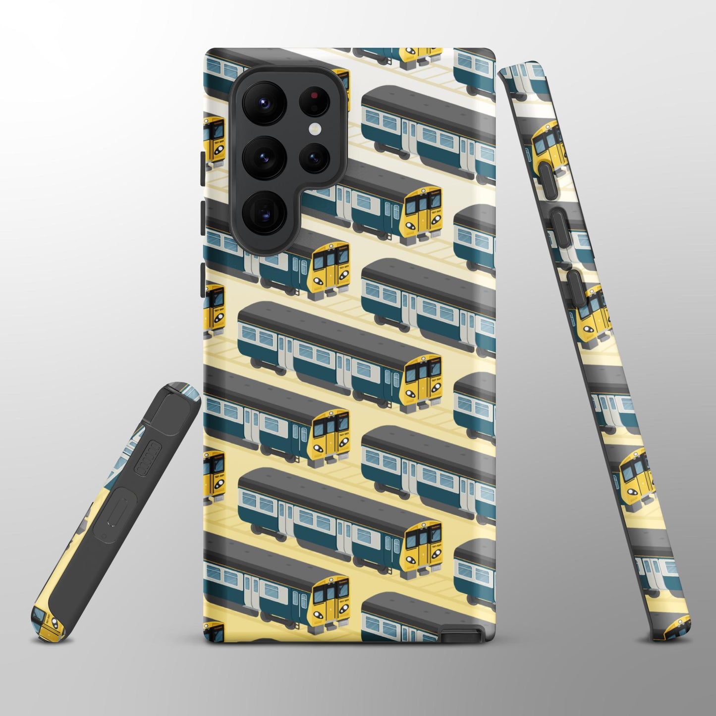 Merseyrail Class 507 BR Blue Phone Case - Samsung