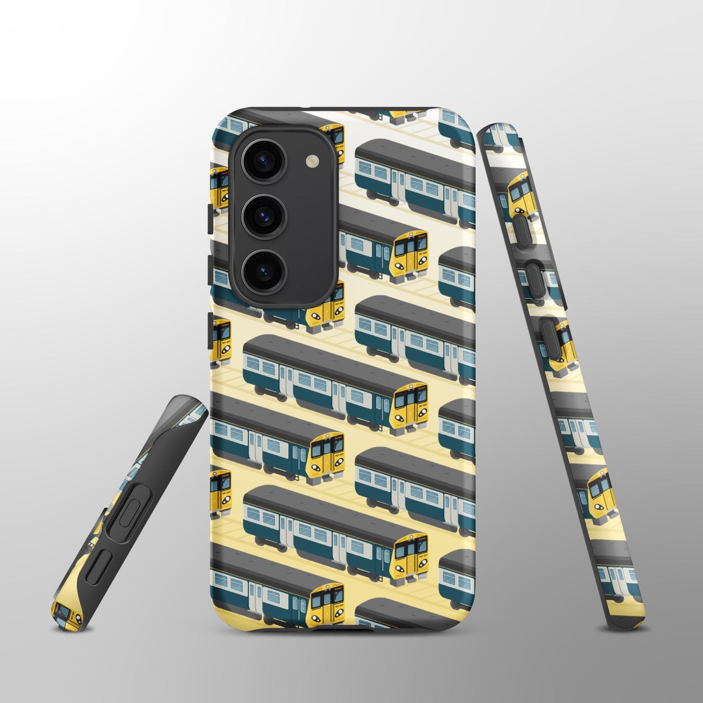 Merseyrail Class 507 BR Blue Phone Case - Samsung