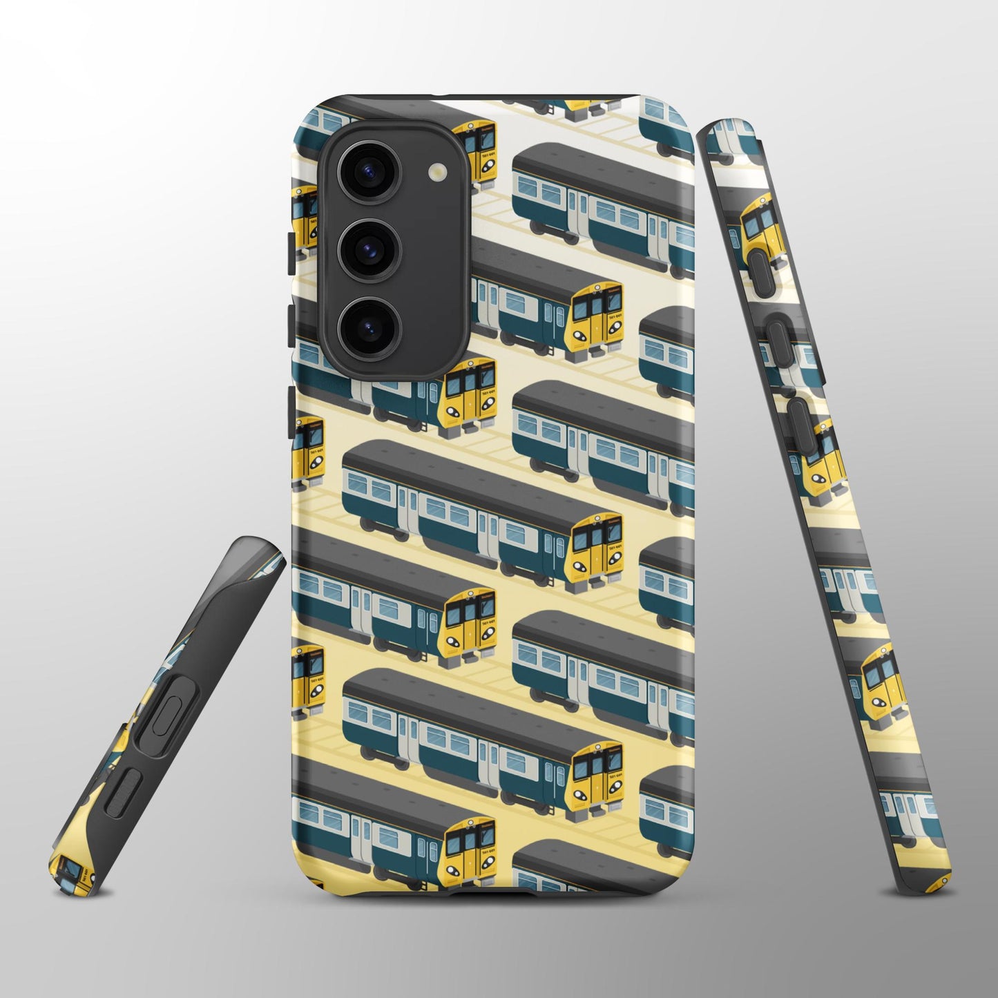 Merseyrail Class 507 BR Blue Phone Case - Samsung