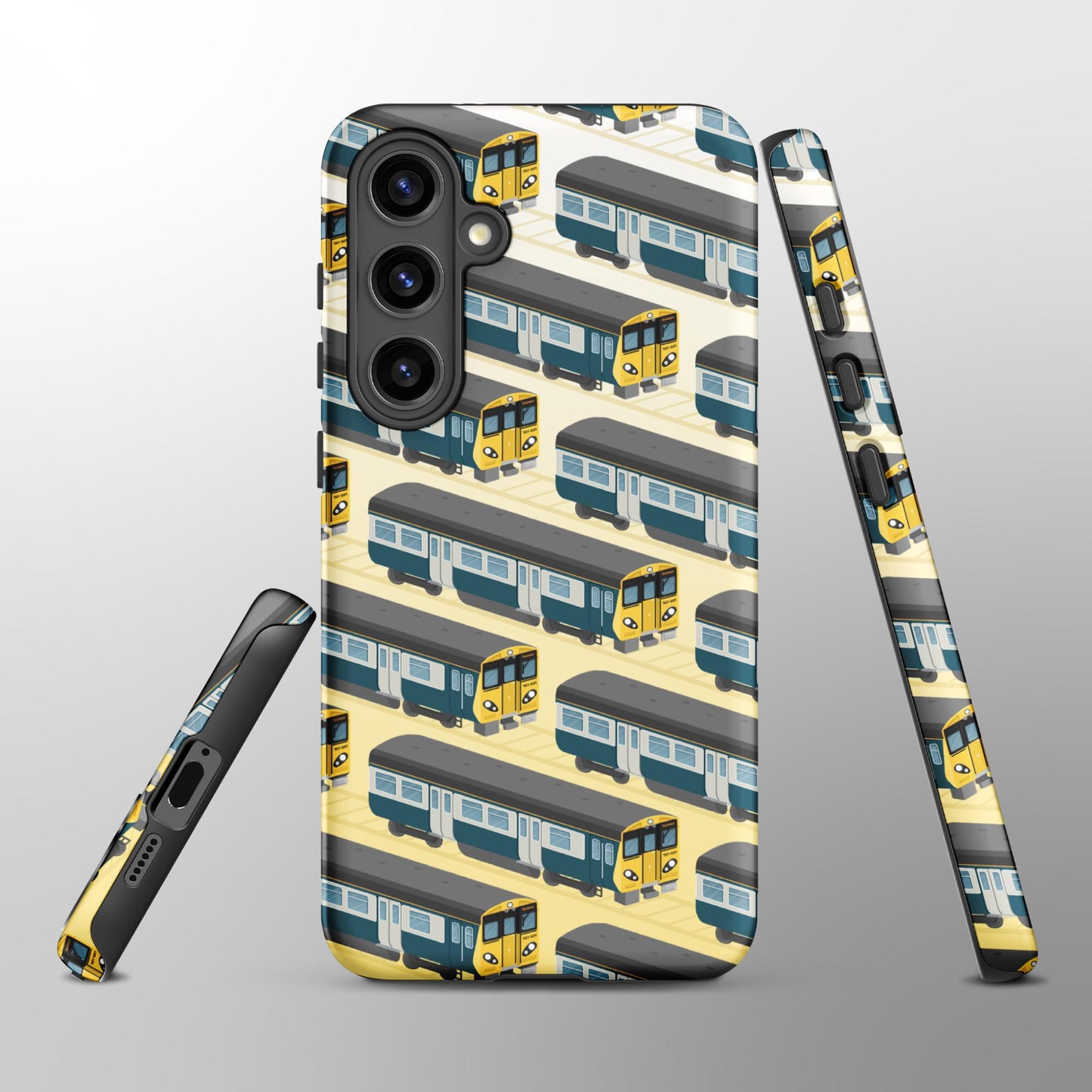 Merseyrail Class 507 BR Blue Phone Case - Samsung