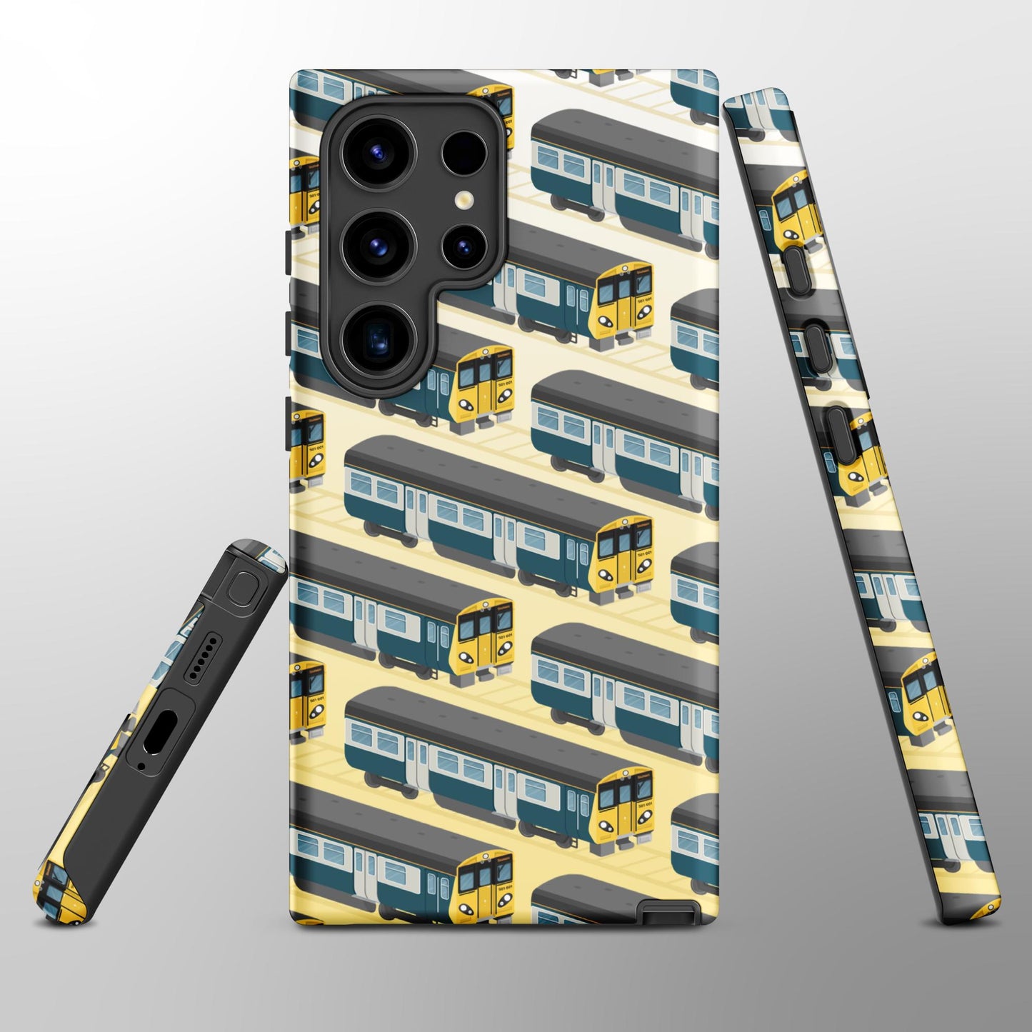 Merseyrail Class 507 BR Blue Phone Case - Samsung