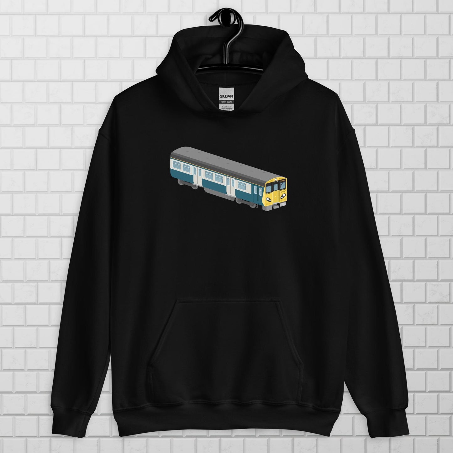 Merseyrail Class 507 BR Blue Hoodie