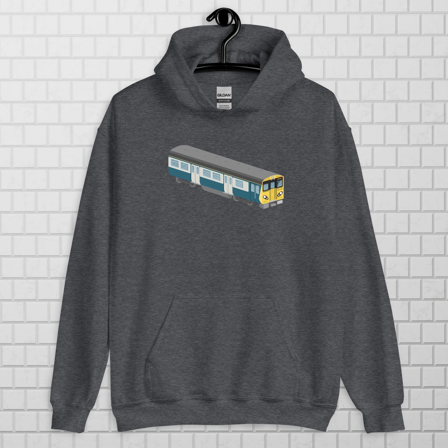 Merseyrail Class 507 BR Blue Hoodie