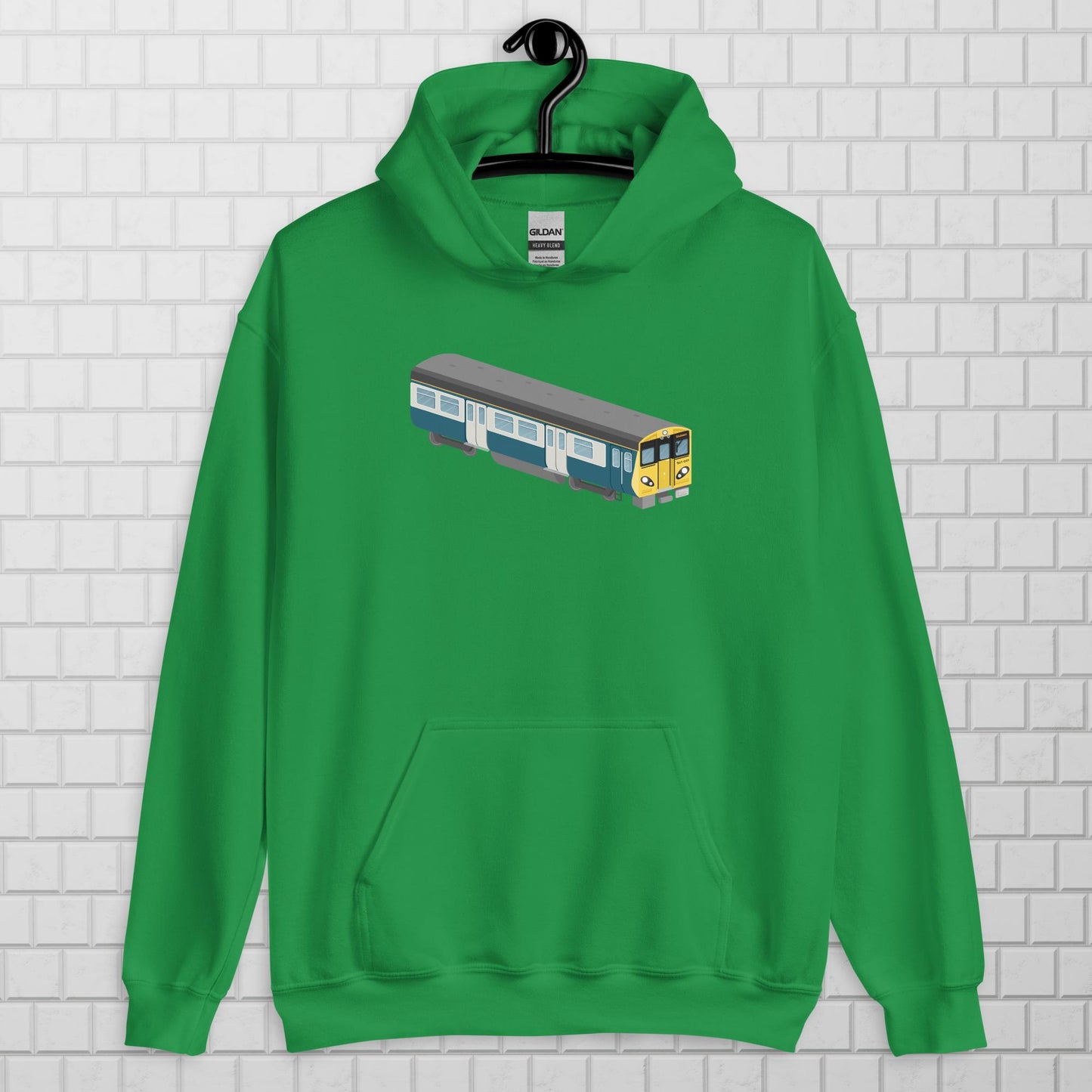 Merseyrail Class 507 BR Blue Hoodie