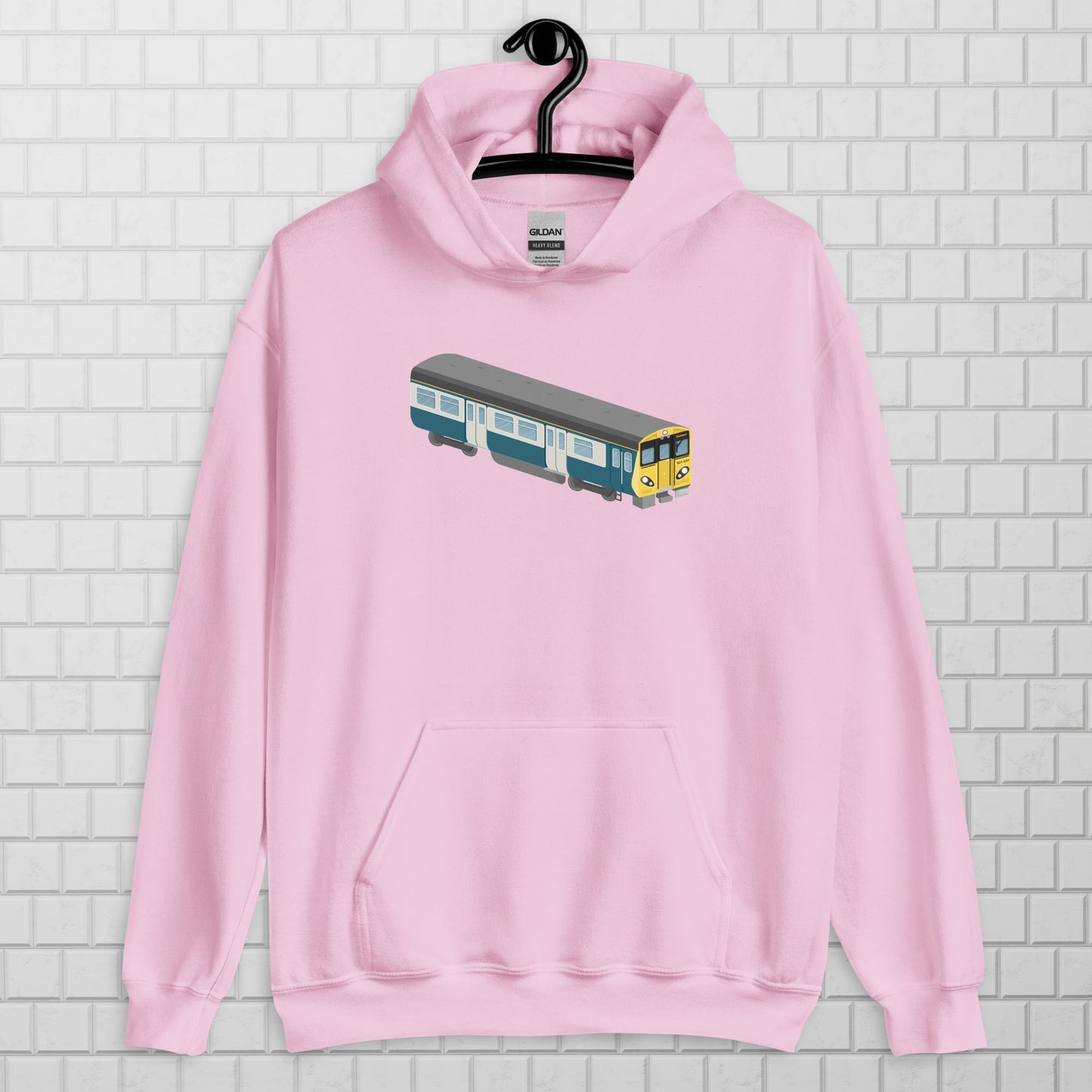 Merseyrail Class 507 BR Blue Hoodie