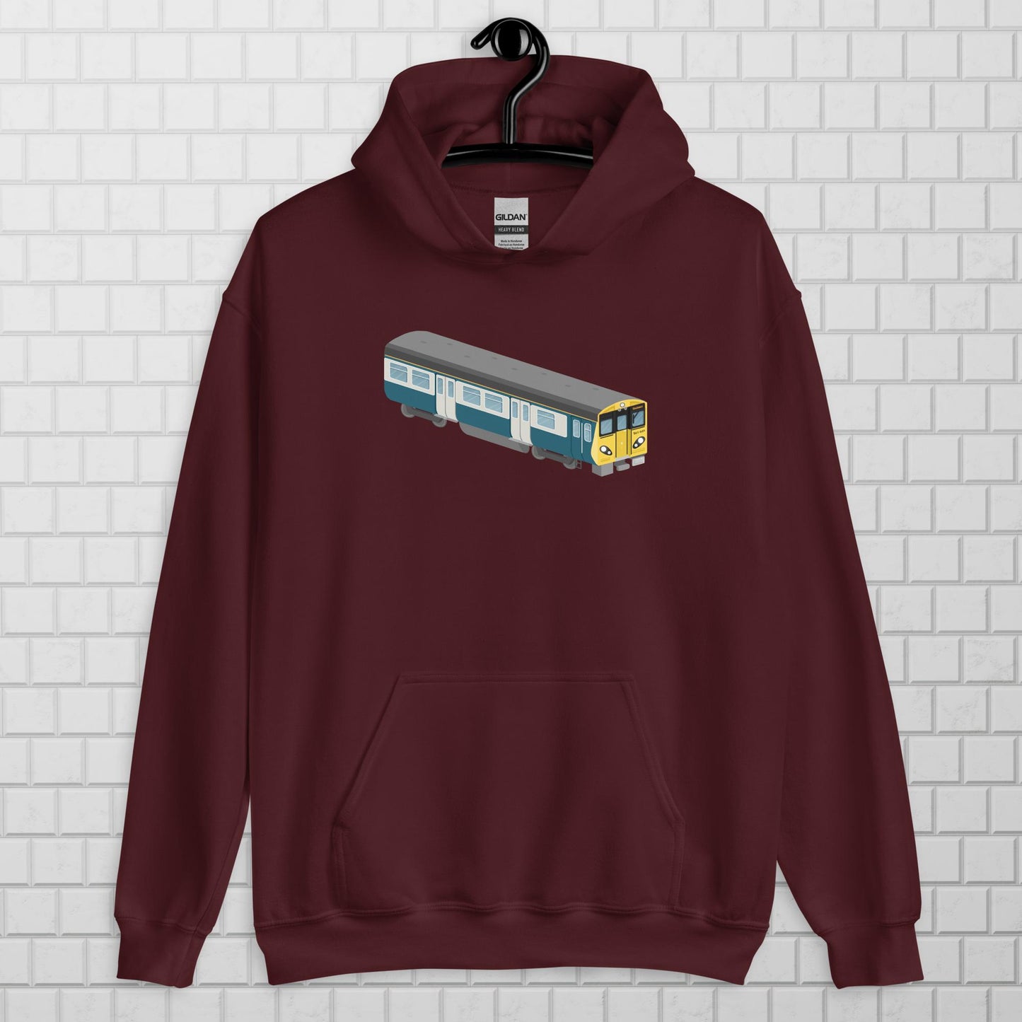 Merseyrail Class 507 BR Blue Hoodie