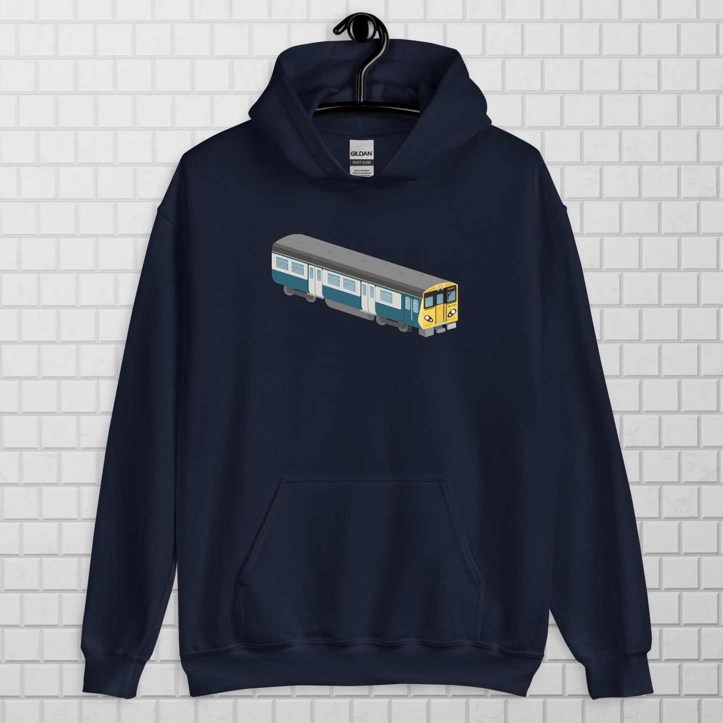 Merseyrail Class 507 BR Blue Hoodie