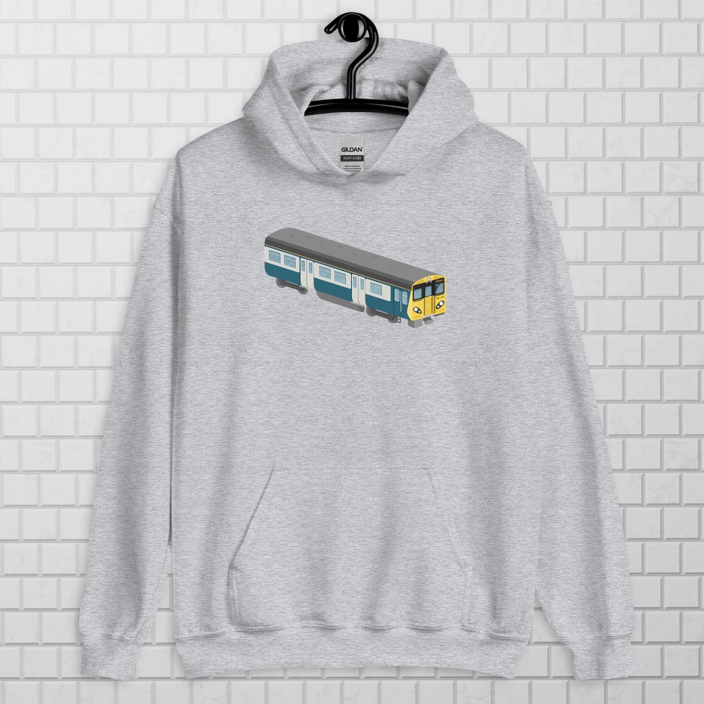 Merseyrail Class 507 BR Blue Hoodie