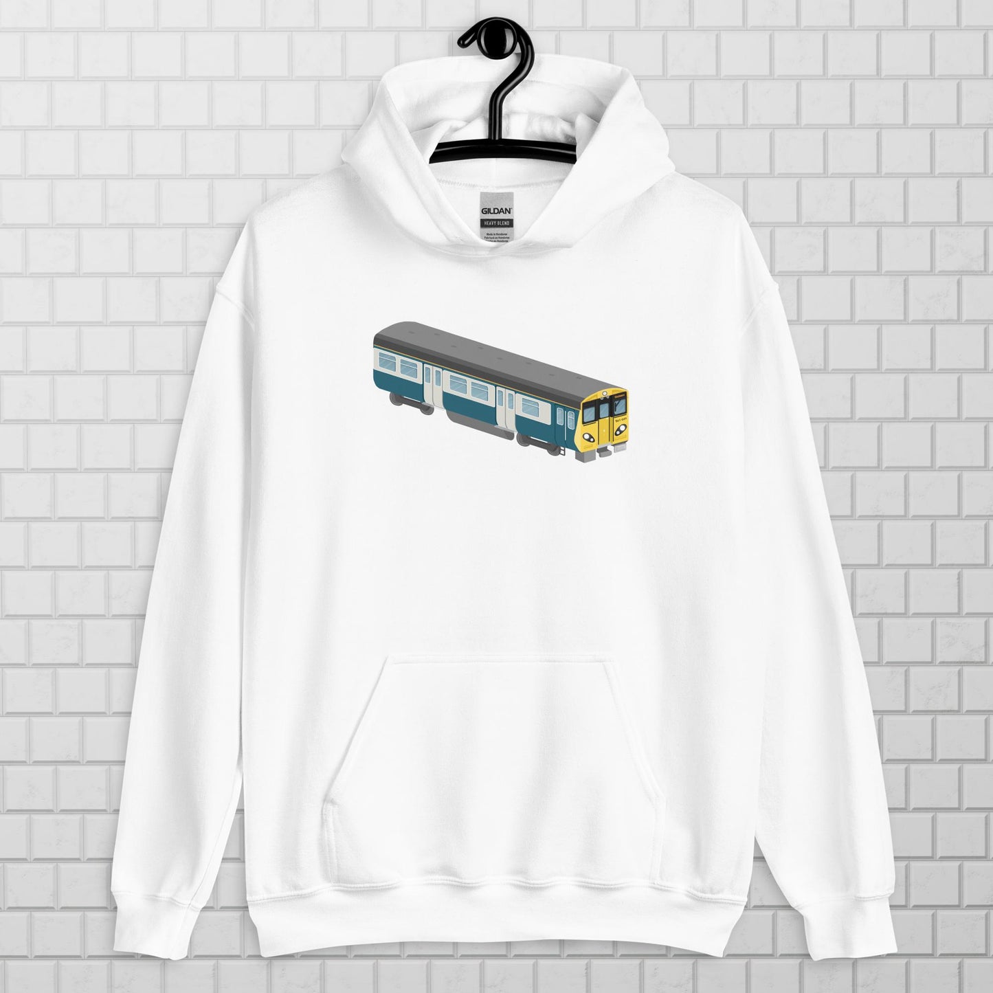 Merseyrail Class 507 BR Blue Hoodie