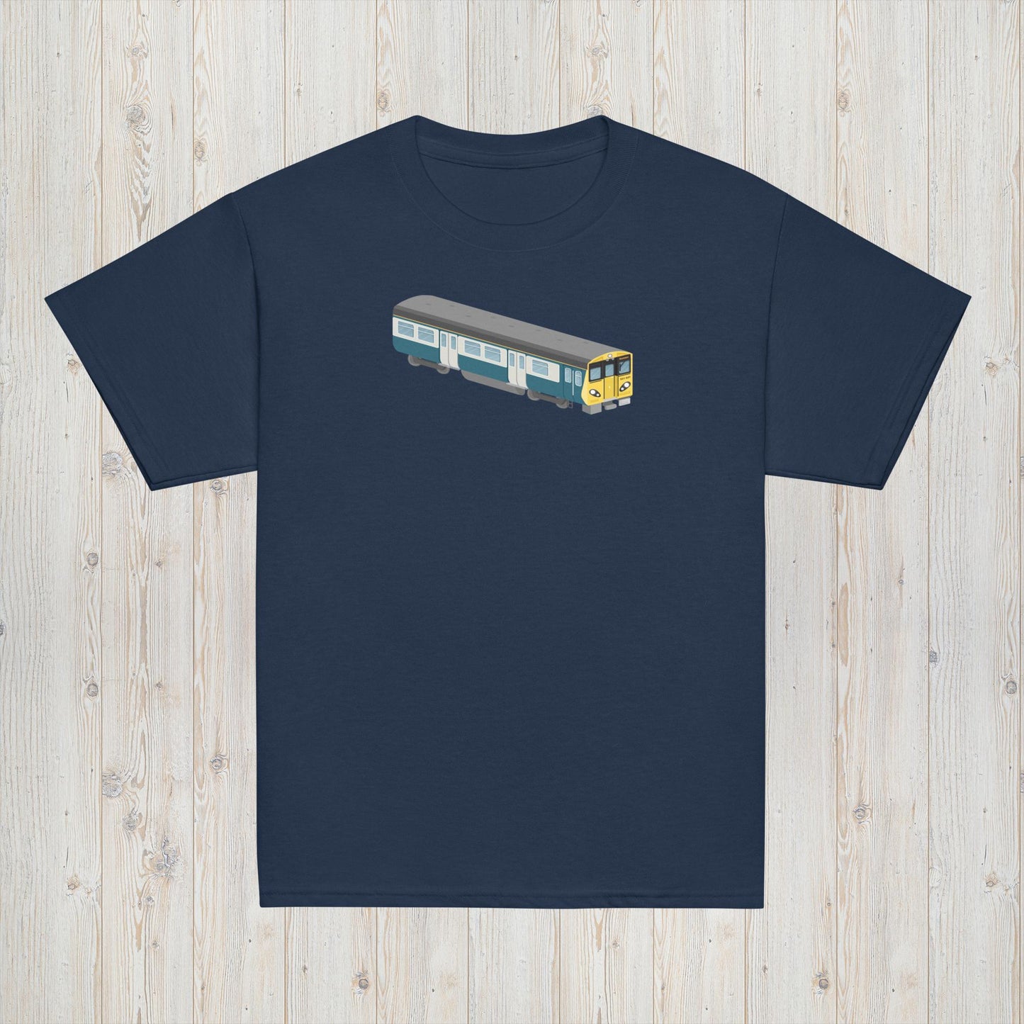 Merseyrail Class 507 BR Blue Kids T-Shirt