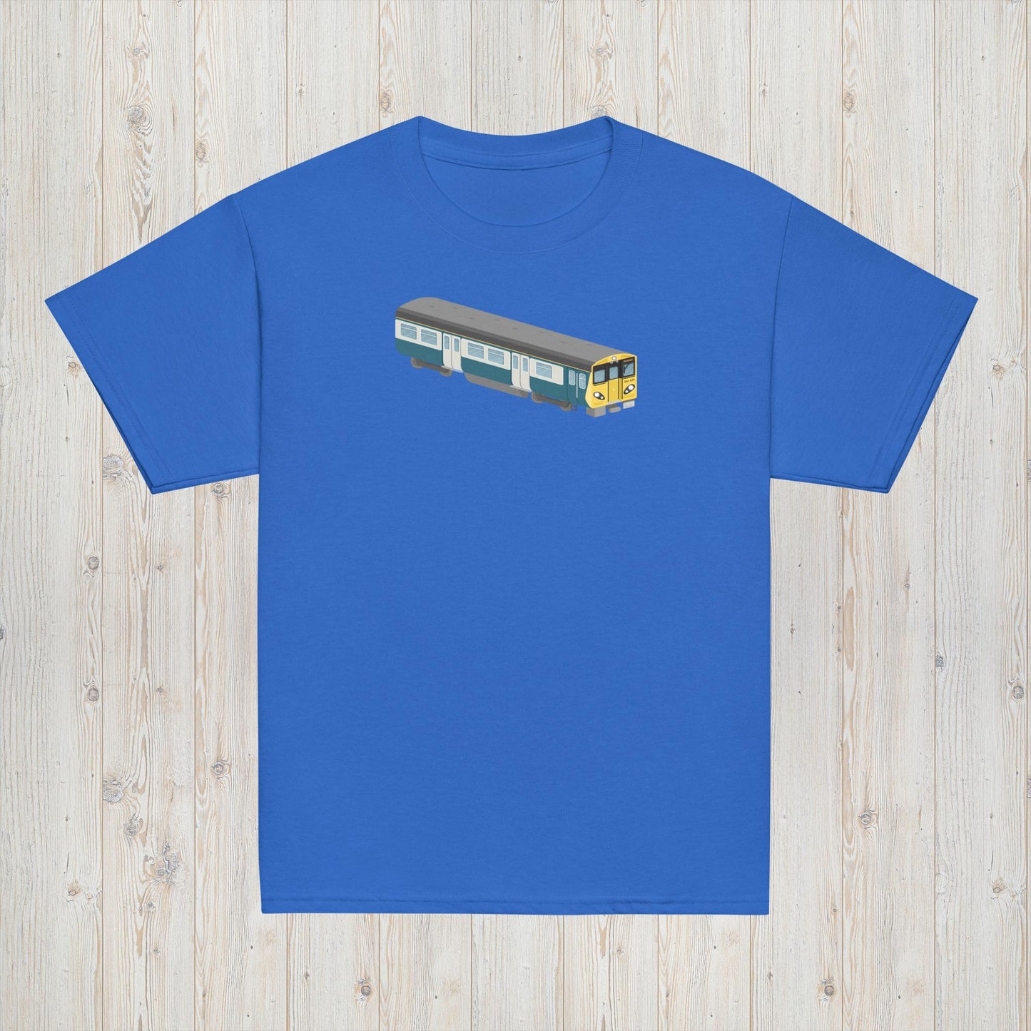 Merseyrail Class 507 BR Blue Kids T-Shirt